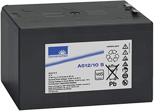 Exide Sonnenschein blygel batteri dryfit A512/10 S (NGA5120010HS0SA)