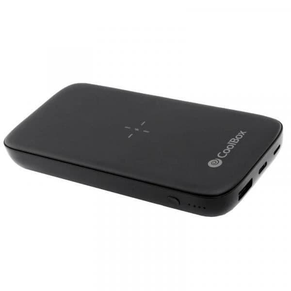 Märkeskylare Modell COO-PB10KW-BK1 Egenskaper - Kapacitet: 10 000 mAh - Trådlös: upp till 15W - QuickCharge 4.0: upp till