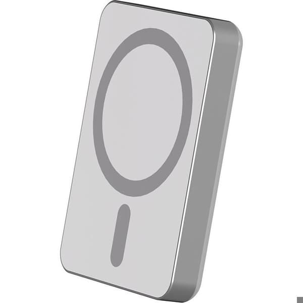 Powerbank - FORCE POWER - 15W induktion - 5000mAh - MagSafe-kompatibel - Lättvikt 120g