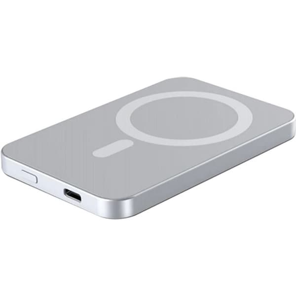 Powerbank - FORCE POWER - 15W induktion - 5000mAh - MagSafe-kompatibel - Lättvikt 120g
