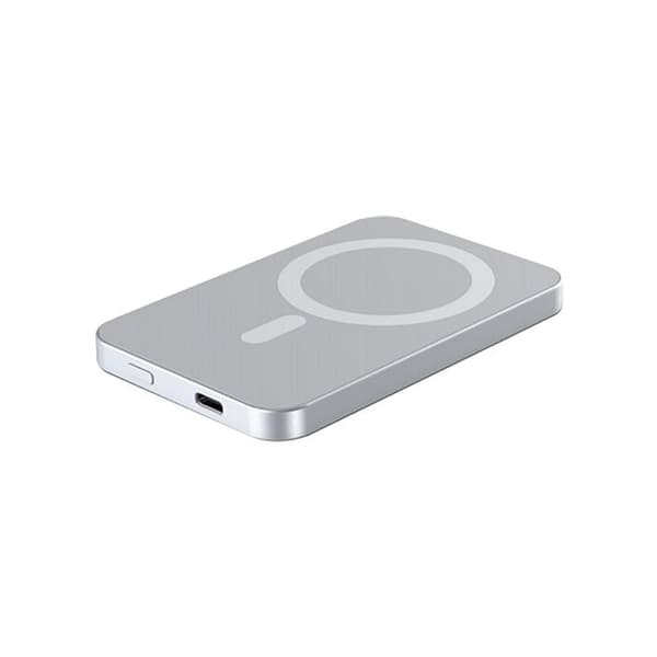 Powerbank - FORCE POWER - 15W induktion - 5000mAh - MagSafe-kompatibel - Lättvikt 120g