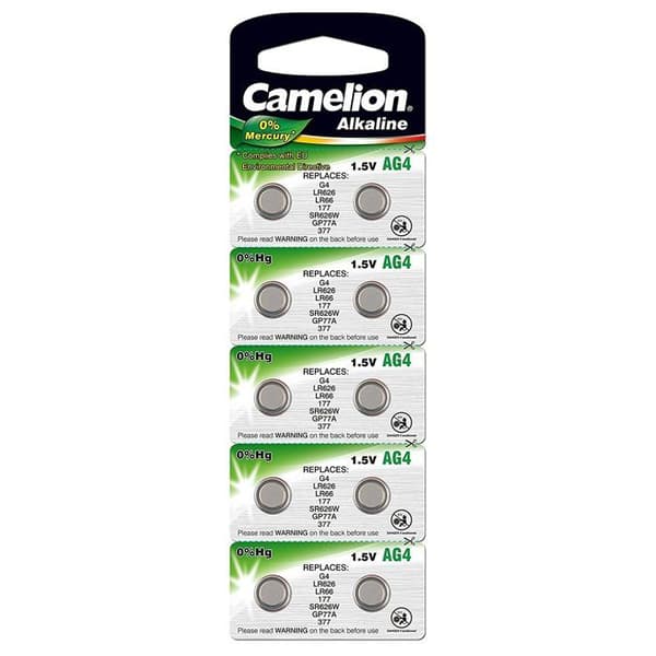 Camelion Alkaline AG4 batteri (10 st)