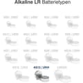 Miniatyrbild 3 av 4: Alkaliska batterier - Blister 10 knappar Ag13 Lr44/lr1154/357 utan