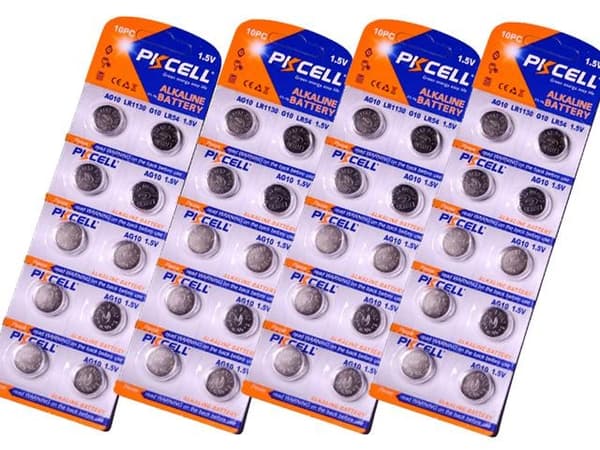 40-pack AG10 LR1130 389 390 LR54 sr1130sw v390 v389 G10 batteri