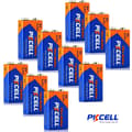 Miniatyrbild 1 av 4: PKcell 10-pack 9v  6LR61 DC Ultra Alkaliskt batteri