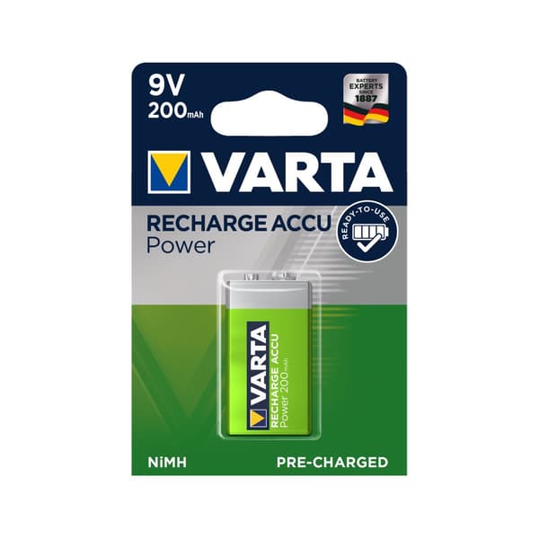 Varta 9V 200mAh batteri
