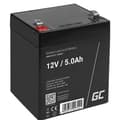 Miniatyrbillede 1 af 4: GREEN CELL GEL BATTERI AGM27 12V 5AH