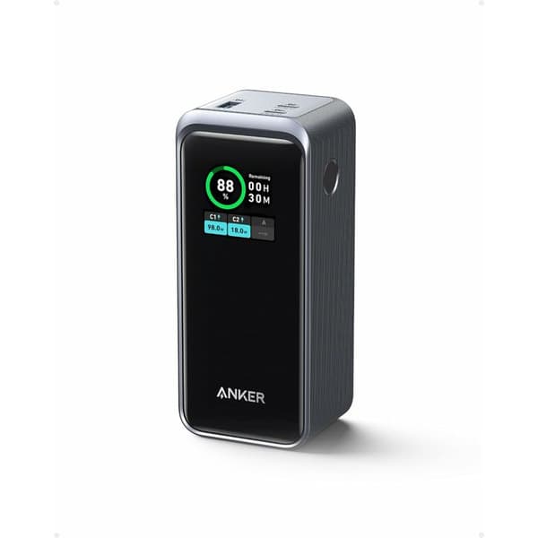 Batteri Extern - ANKER - Prime - 20000 mAh - 200 W - 3 USB-C/A-portar