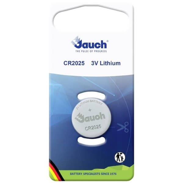 Jauch Quartz Knappcellsbatteri CR 2025 litium 165 mAh 3 V 1 st.