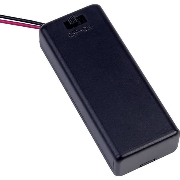 TRU COMPONENTS SBH421-1AS Batterihållare 2 LR03 (AAA) kabel
