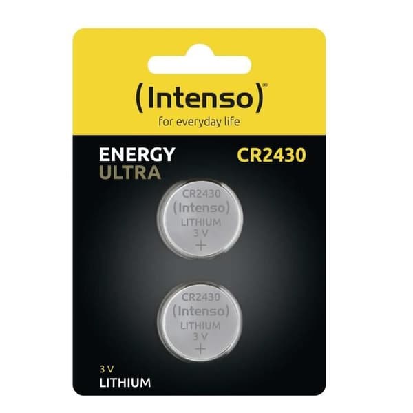 INTENSO ENERGY CR2430 PACK MED 2 ULTRA LITHIUM KNAPPBATTERIER 7502442