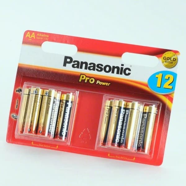 PANASONIC - Pro Power LR6x12 alkaliskt batteri