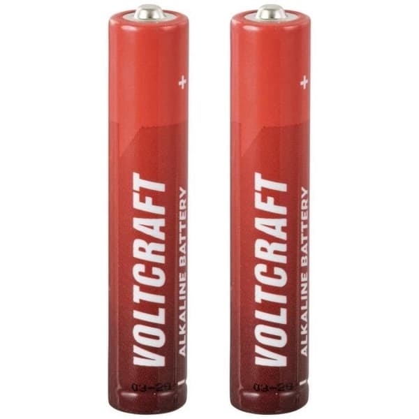 VOLTCRAFT LR8 Batteri LR61 (AAAA) LR61 (AAAA) alkaliska 1,5 V 500 mAh 2 st.