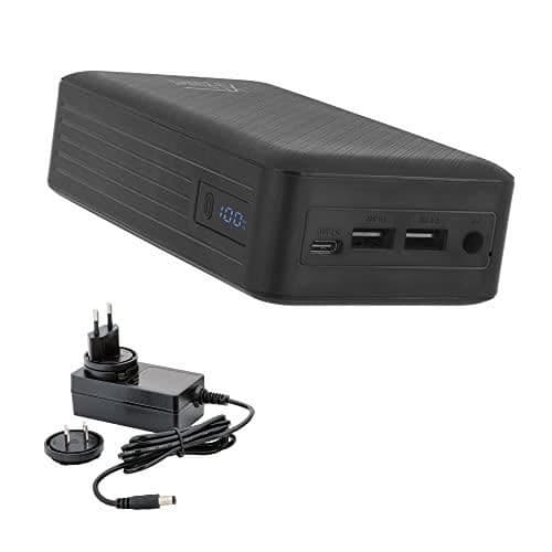 Extern batteri XTPOWER XT-27000DC-AO-PA - Svart - DC 5V till 24V + USB-C PD + 2X USB QC3 - 26800mAh