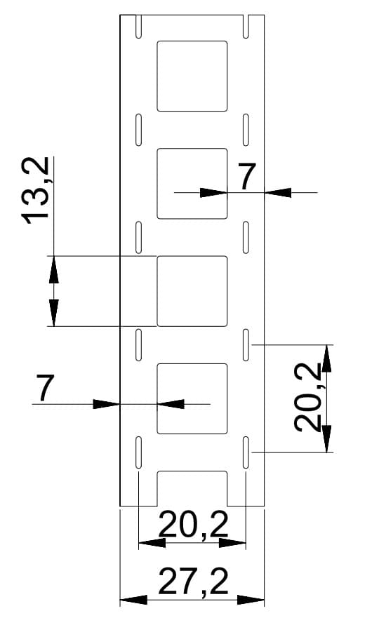 INF Batteri Nikkel Strip, 5 Meter
