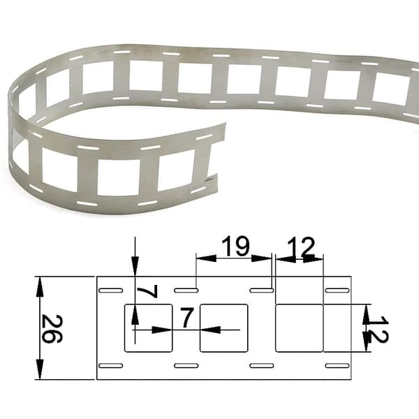INF Batteri Nikkel Strip, 5 Meter