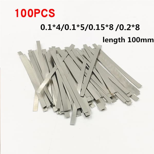 INF Nikkel-batteriflakestrips (100 stykker)