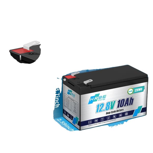 12.8V LiFePo4-akku, Korkea syklinen elinikä, Vankka suorituskyky,12V 12Ah