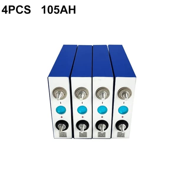 Lifepo4-akku, 300AH-320AH kapasiteetti, 6000 syklin käyttöikä,4 kpl 105AH