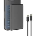 Miniatyrbild 1 av 4: Externt Batteri - LINQ - iPhone MagSafe 8000mAh - USB-C 20W - USB-C Kabel Ingår - Grå