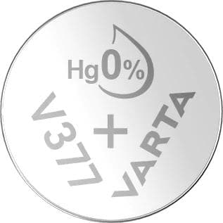 Varta V377/SR66 Silver Coin 2 Pack