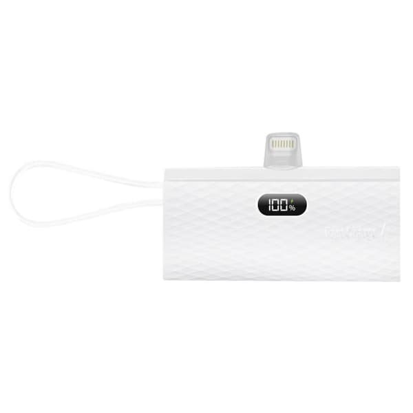 Extern laddare - FORCELL - F-Energy - 5000mAh - 20W - Lightning och USB C