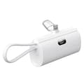 Miniatyrbild 1 av 4: Extern laddare - FORCELL - F-Energy - 5000mAh - 20W - Lightning och USB C