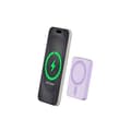 Miniatyrbild 1 av 4: Powerbank 5000mAh kompatibel MagSafe Induction 15W Violet Force Power