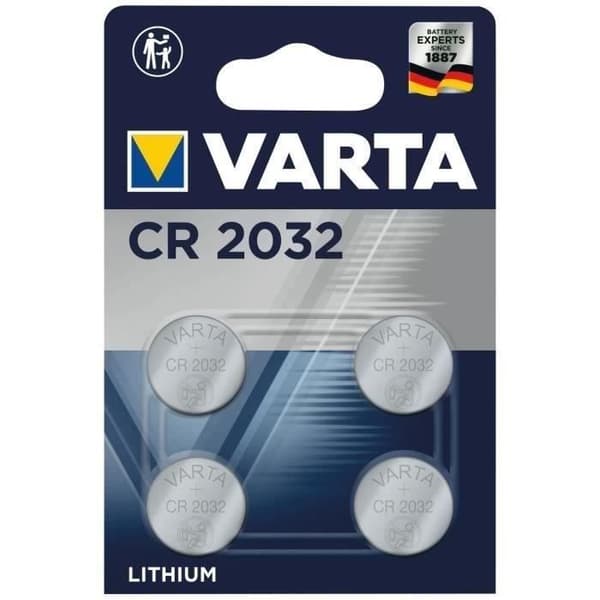 VARTA - Elektroniskt litiumbatteri CR2032 x 4