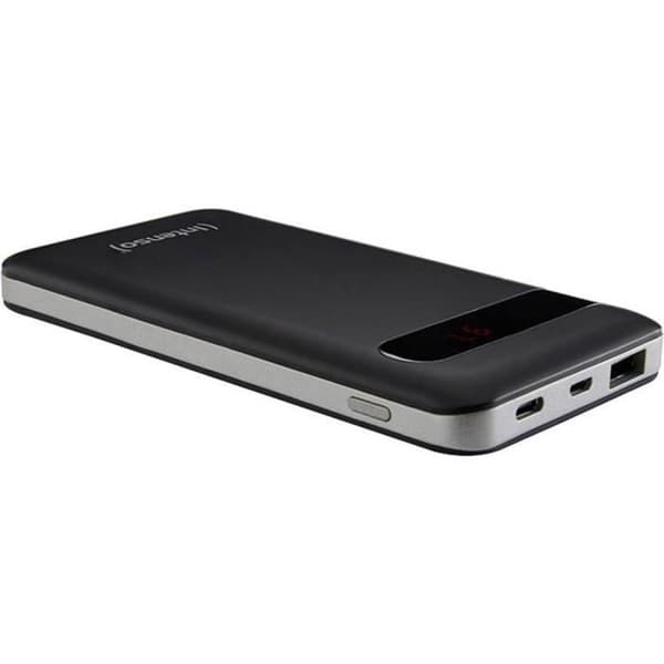 Extra batteri - INTENSO - PD10000 - Litium-polymer - 10000 mAh - Svart