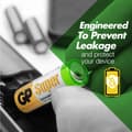 Miniatyrbild 5 av 5: Batterie AA - Set da 20 | GP Super | Pile Stilo AA Alcaline da 1,5V / LR06 - Lunga Durata