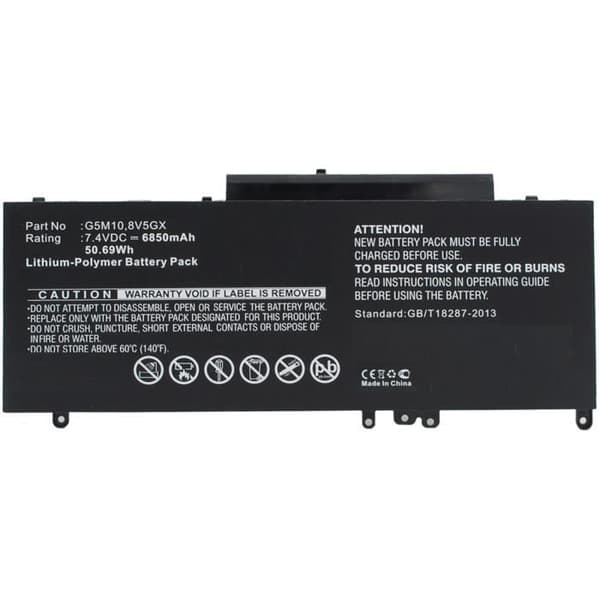 Mikrobatteri MBXDE-BA0067 extra notebook-komponent Batteri/batteri