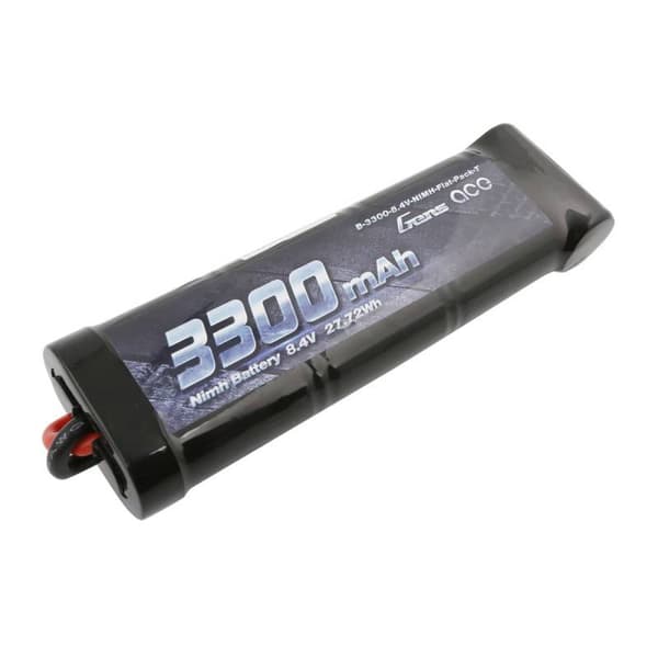 Batteri Gens Ace 3300mAh 8,4V NiMH Flat T Plugg