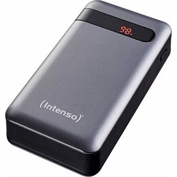 Externt batteri - INTENSO - PD20000 - 20000 mAh - LiPo - USB-C och Quick Charge 3.0 Antracit