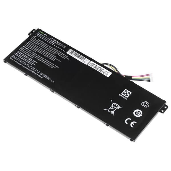 Green Cell Battery AC14B13J AC14B13K AC14B18J för Acer Aspire E 11 ES1-111M ES1-131 E 15 ES1-512 ES 15 ES1-533
