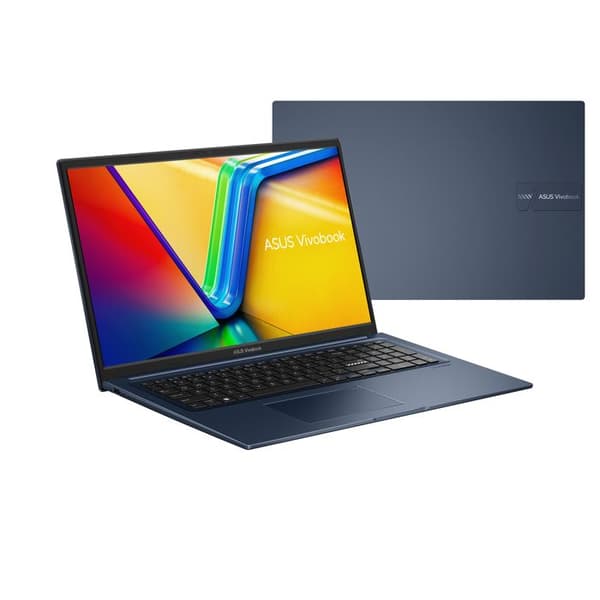 ASUS X1704ZA-AU271W Intel Pentium 8505 17.3p 8GB 512GB PCIE G4 SSD Intel UHD Graphics W11H Wired Bag + Mus 2 Years Blue Blå