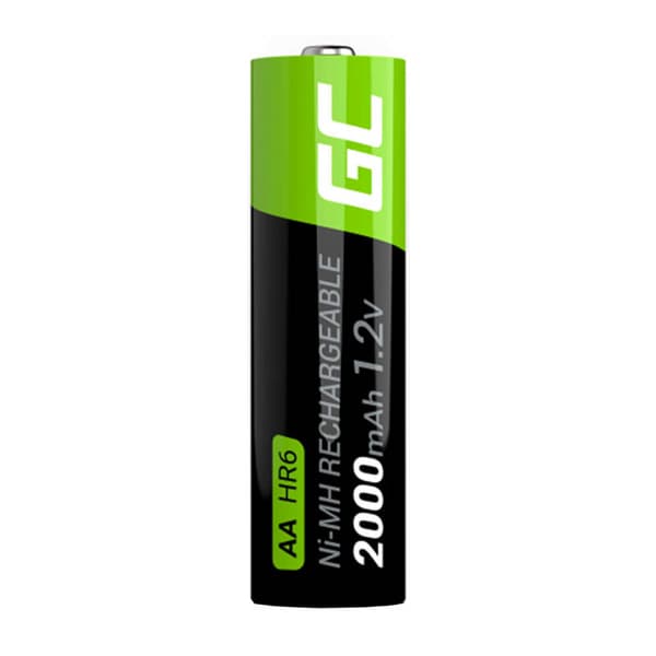 Green Cell genopladelige batterier Sticks 4x AA HR6 2000 mAh