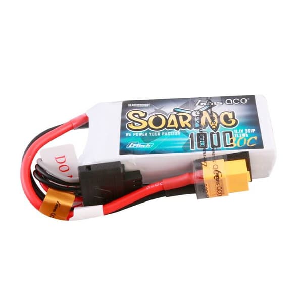 Gens ace G-Tech Soaring 1000mAh 11,1V 30C 3S1P Lipo-batteri