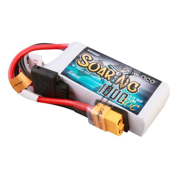 Gens ace G-Tech Soaring 1000mAh 11,1V 30C 3S1P Lipo-batteri