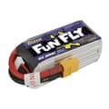 Miniatyrbild 3 av 6: Tattu Funfly 1300mAh 14,8V 100C 4S1P batteri