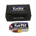 Miniatyrbild 6 av 6: Tattu Funfly 1300mAh 14,8V 100C 4S1P batteri