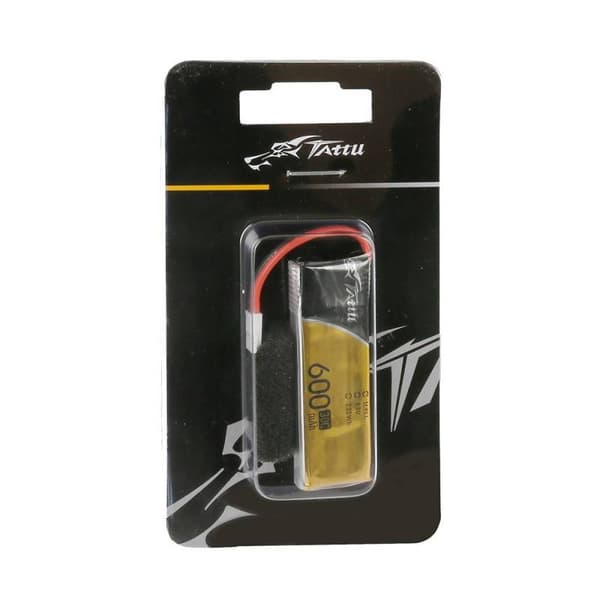 Tattu 600mAh 3,7V 30C 1S1P Molex batteri (1 stk)