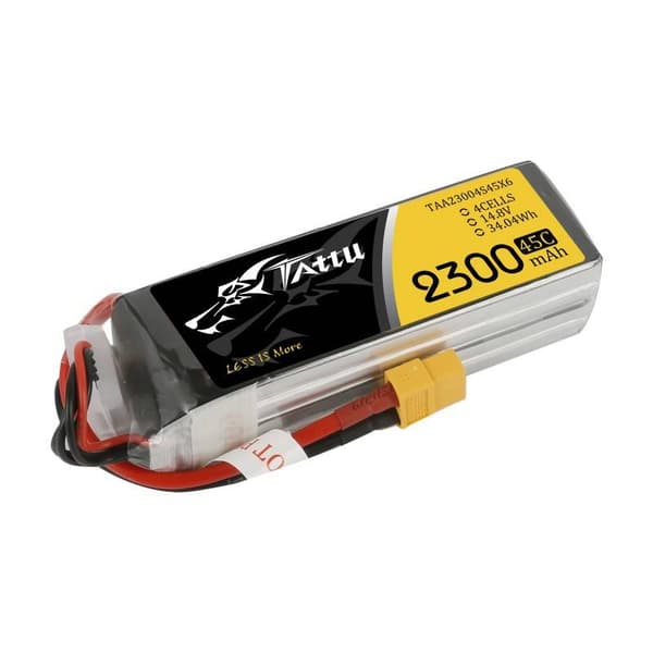 Batteri Tattu 2300mAh 14,8V 75C 4S1P XT60
