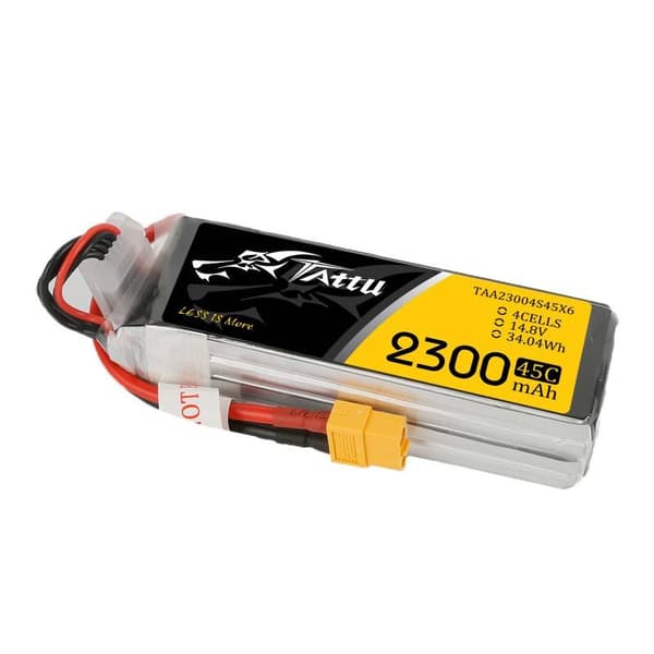 Batteri Tattu 2300mAh 14,8V 75C 4S1P XT60