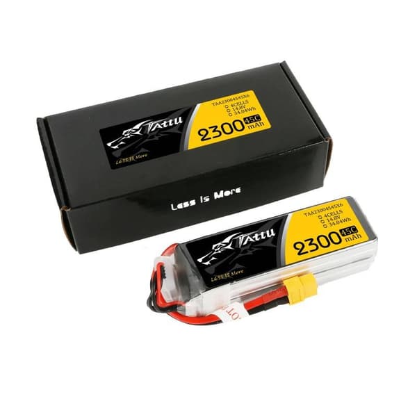 Batteri Tattu 2300mAh 14,8V 75C 4S1P XT60