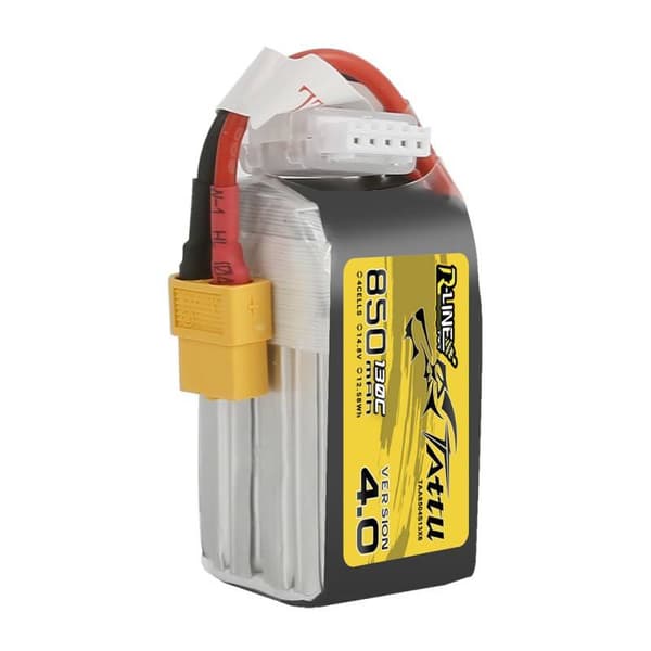 Batteri Tattu R-Line 850mAh 14,8V 130C 4S1P XT60