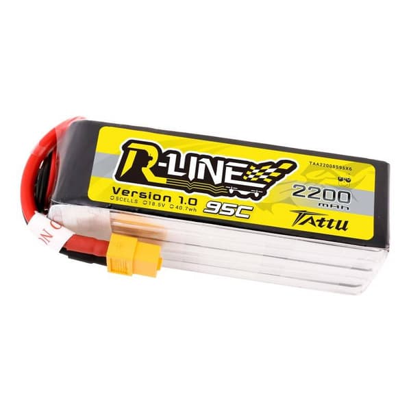 Batteri Tattu R-Line 2200mAh 18,5V 95C 5S1P XT60
