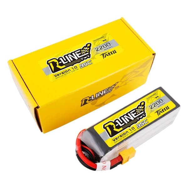 Batteri Tattu R-Line 2200mAh 18,5V 95C 5S1P XT60