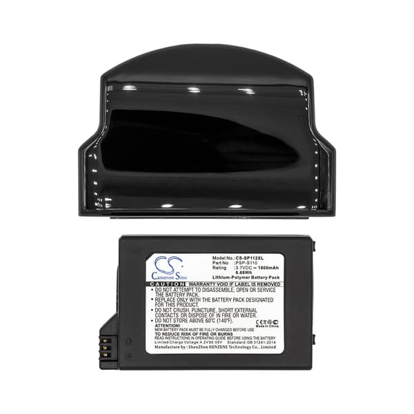 Batteri PSP-S110 til Sony PSP 2nd Slim &amp; Lite