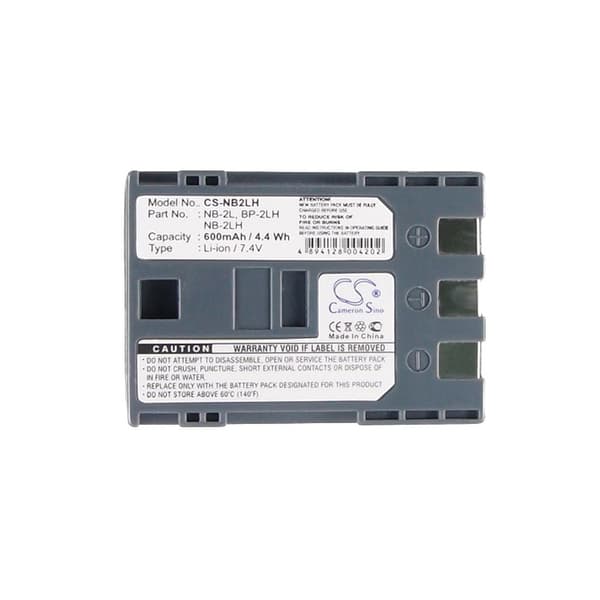 Batteri NB-2L til Canon BP-2LH / ZR800 / HG10 / MVX300
